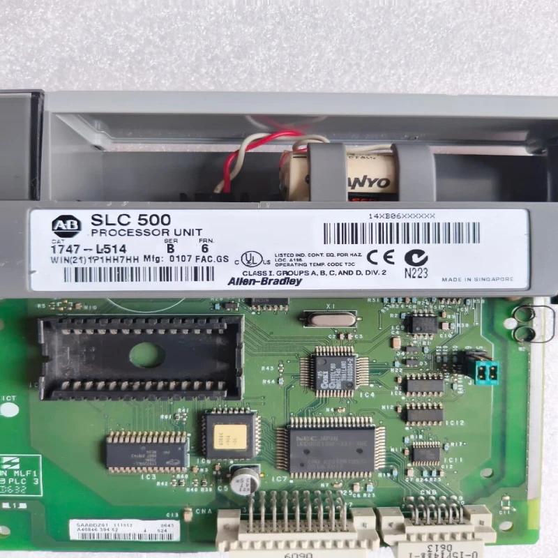 Allen-Bradley 1746-OB16 SLC 500 16-Point 24V DC Source Output Module thumbnail 7067